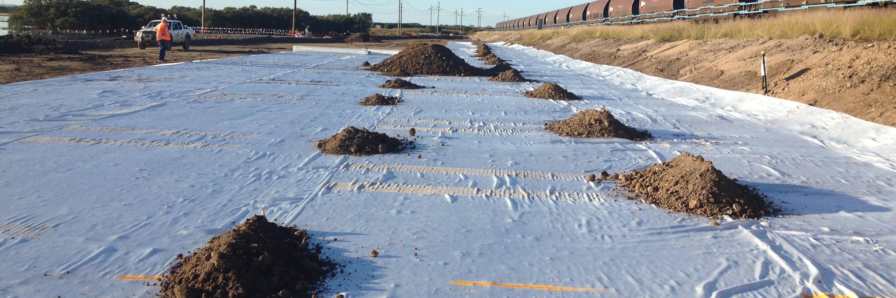 ACETex Structural Geotextile for NSW Highway Upgrade Hero