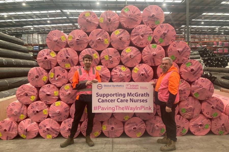 McGrath Foundation - Pink Rolls Warehouse
