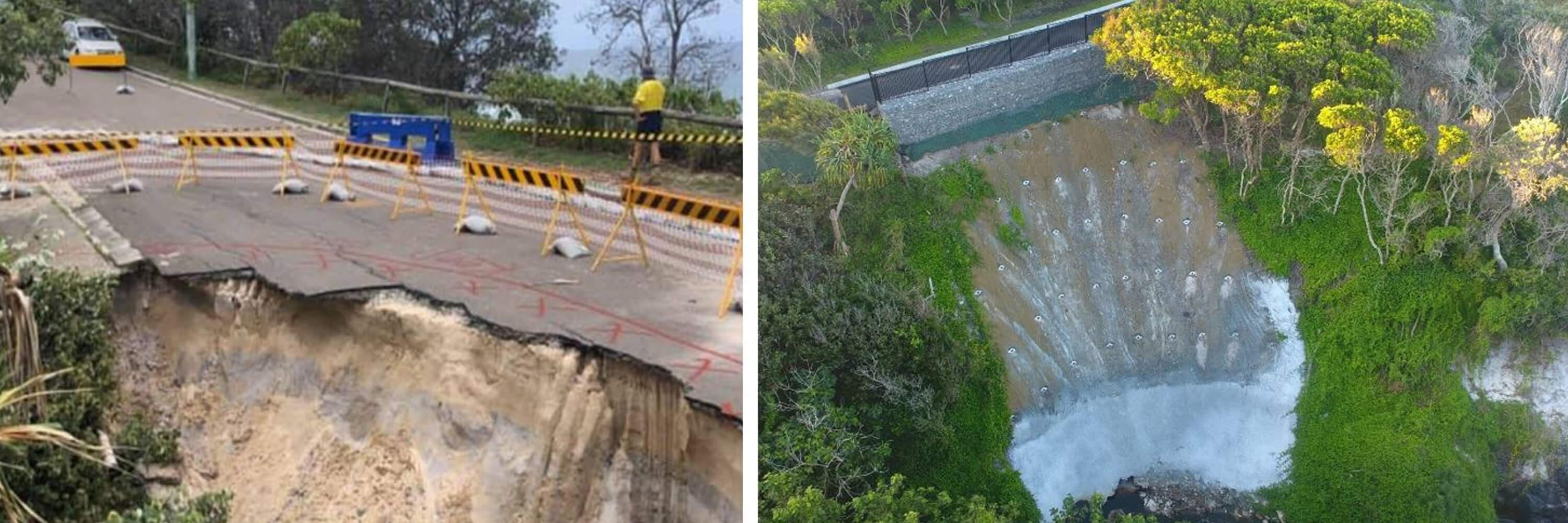 Sunrise Beach Slip Failure- Link Gabions Hero