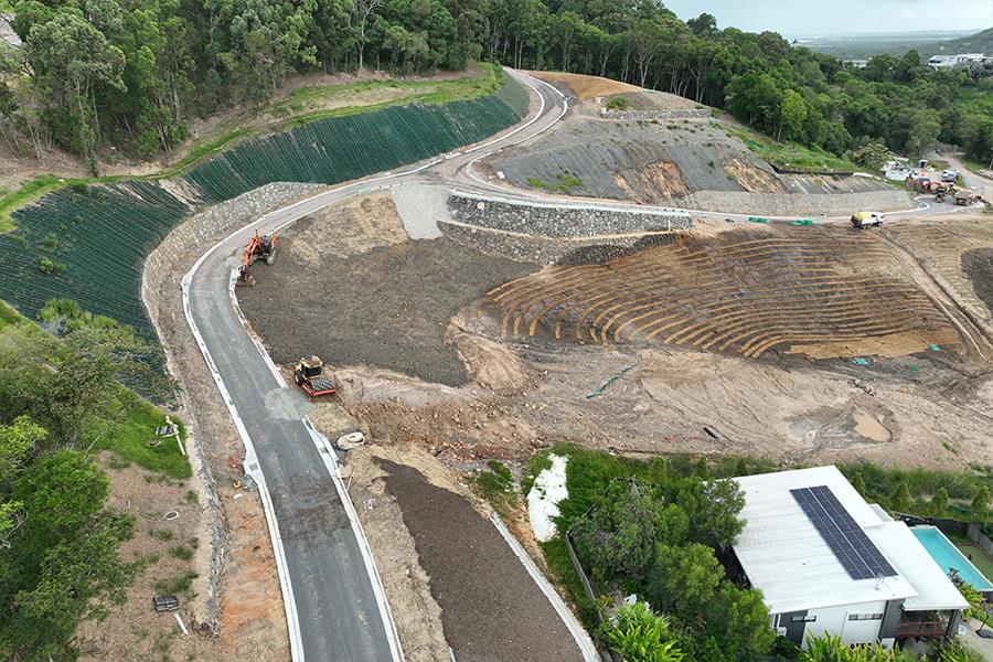 Where Rock Meets Root: Slope Stabilisation at Coolum Horizons