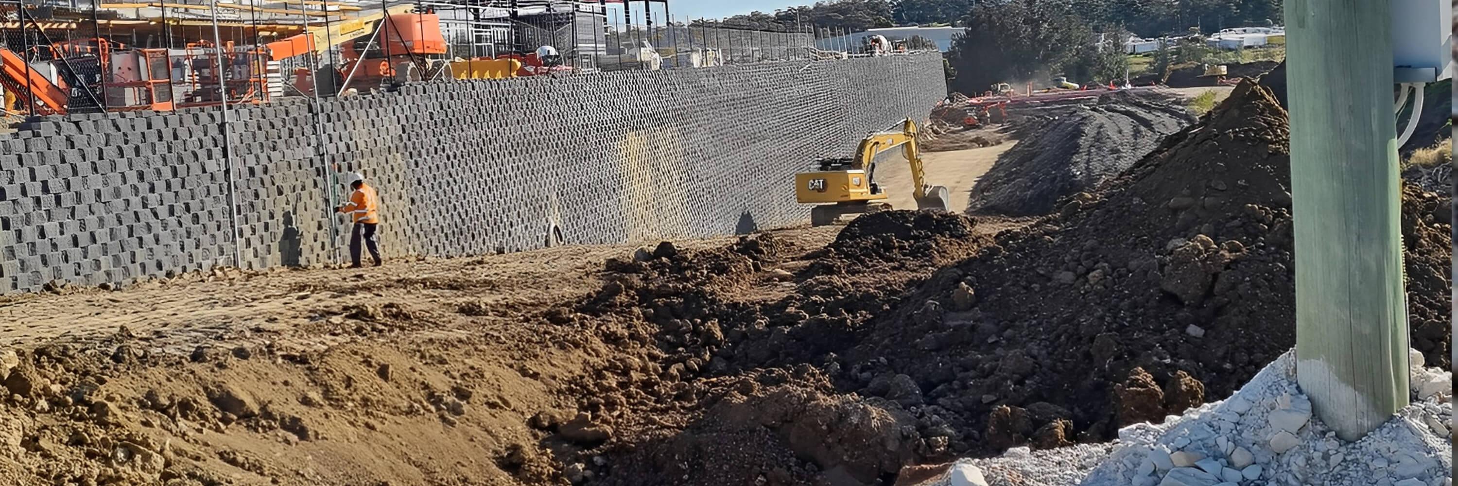 AceGrid® Reinforcement for Sydney Industrial Warehouse Development Hero