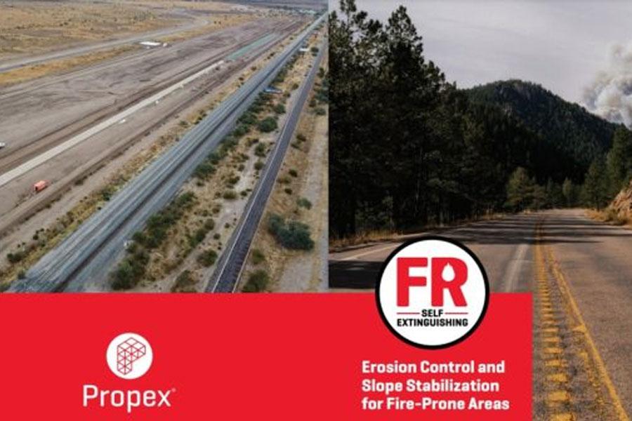 Propex Pyramat photo fire retardant