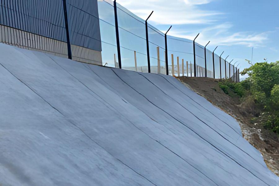 Concrete Canvas® (CCX®) completed installation