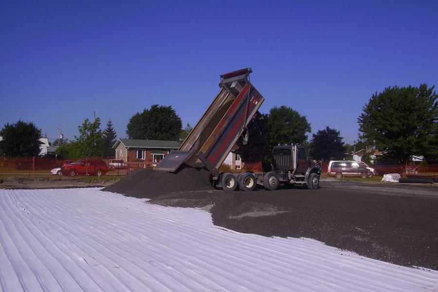 draintube installation