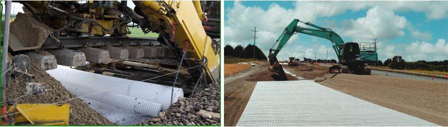 ballast reinforcement and subgrade stabilisation