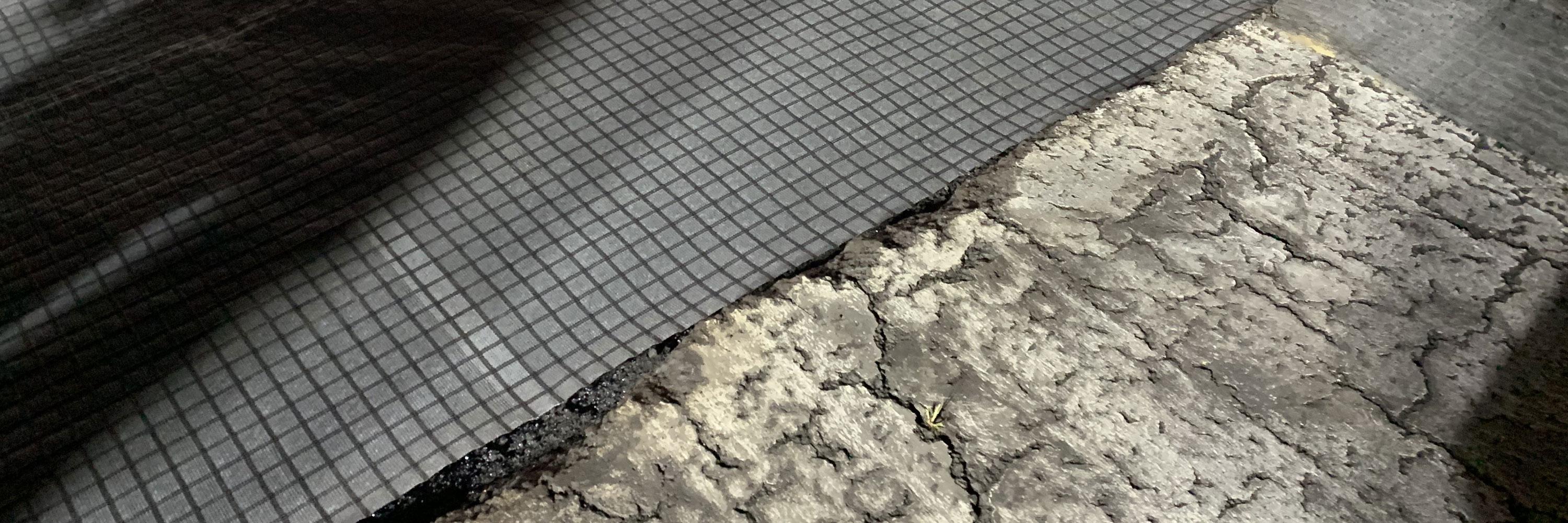 cracking in pavement banner