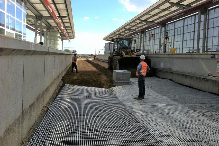 geosynthetics in railways