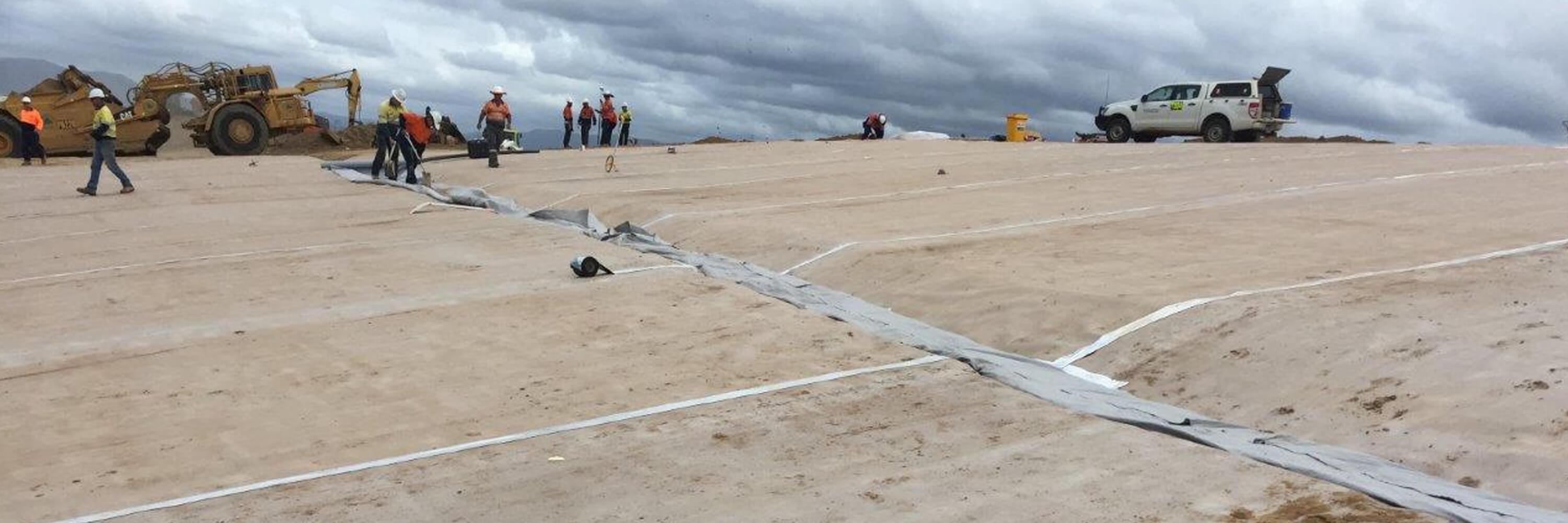 Hervey Range and Stuart Landfill Capping with Bentofix® Hero